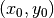 (x_0,y_0)